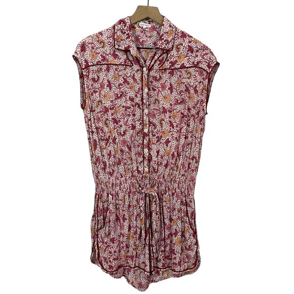 Poupette St. Barth Margo Romper - Pink Clary - Large - Picture 9 of 16